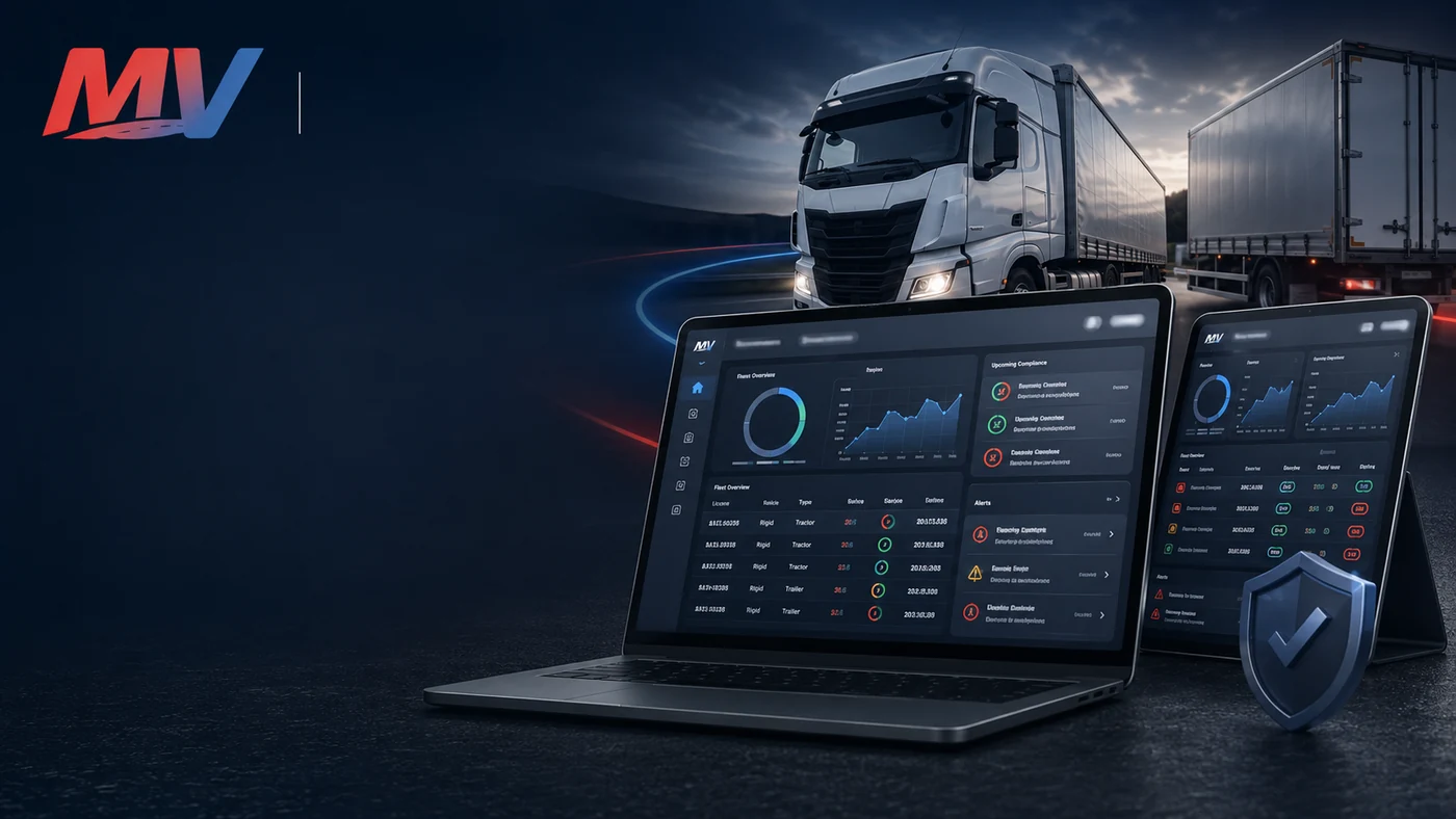 MV Fleet Compliance software platform for HGV operators