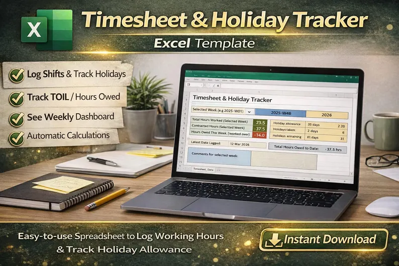Simple Timesheet & Holiday Tracker