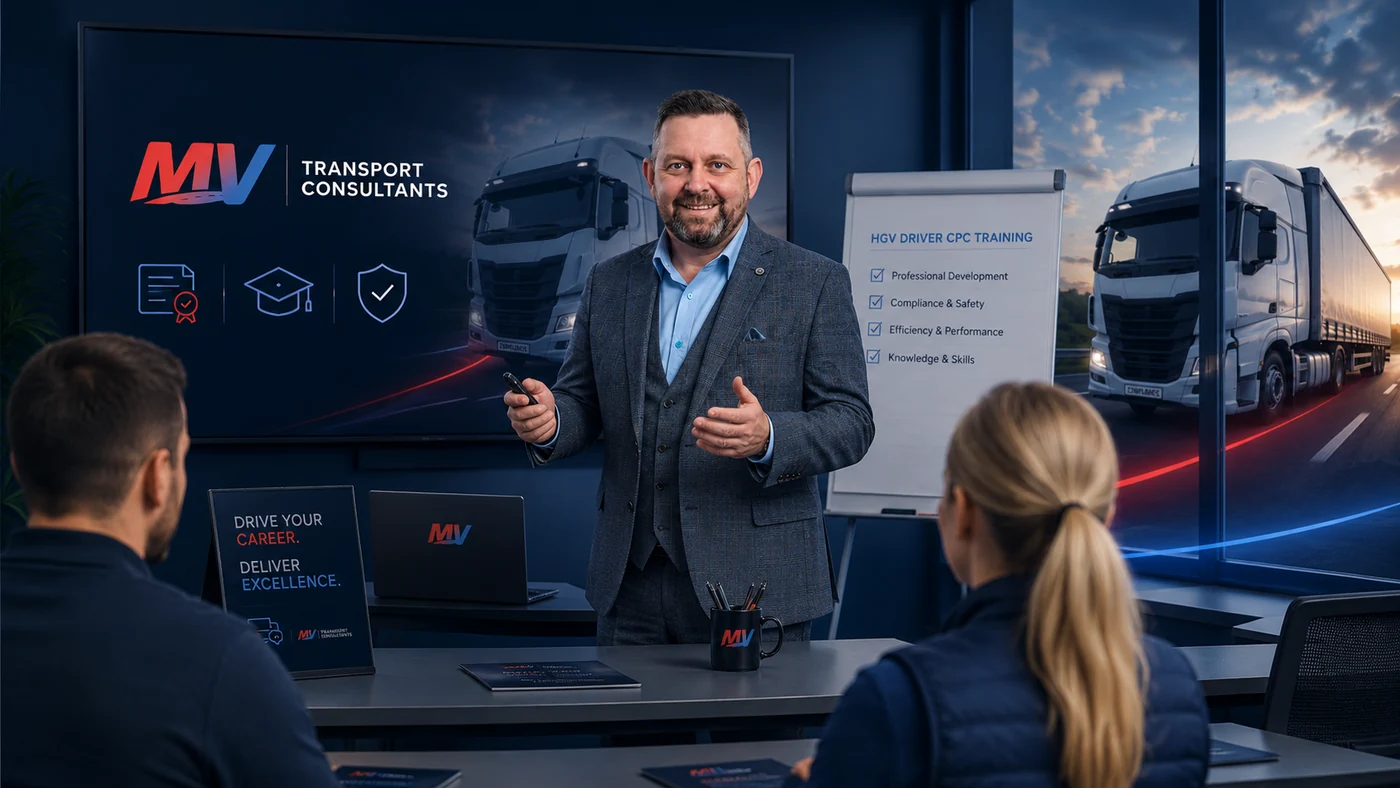 HGV Driver CPC Training concept